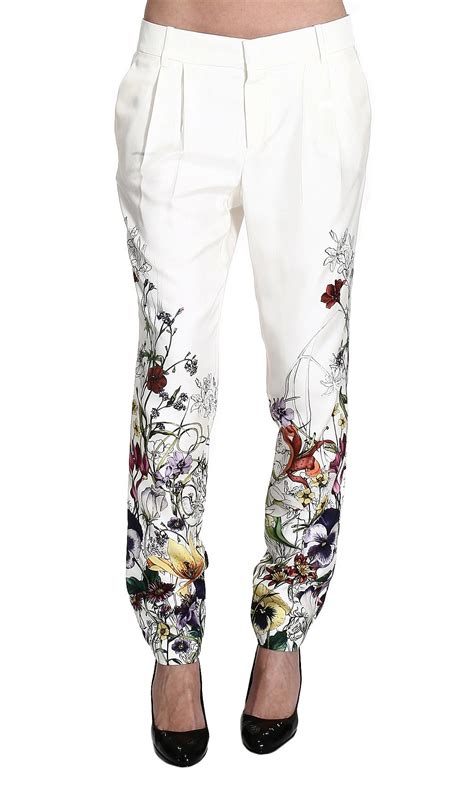 gucci women's dress pants|gucci high waisted pants.